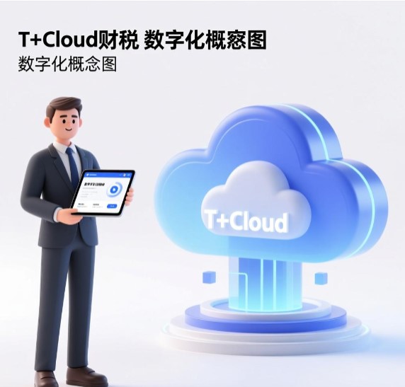 T+Cloud新财税  数字化主力财务合伙人管理   通过T+Cloud做到事前预测，事前管理，事前统筹，提前预警，按照计划开展工作，减员增效，提高效益，通过销售分析指导业务发展。