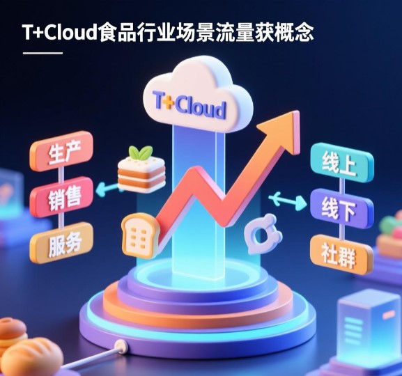 T+Cloud食品行业  全场景获取流量，提高企业客户活跃性与复购率